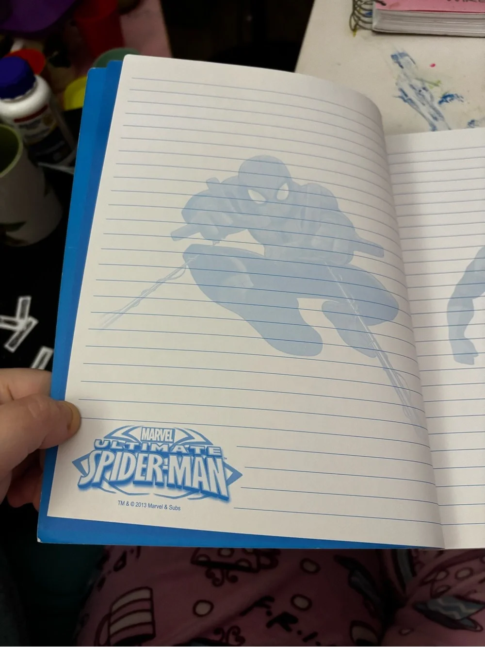 Marvel Spider-Man Hardcover Notebook